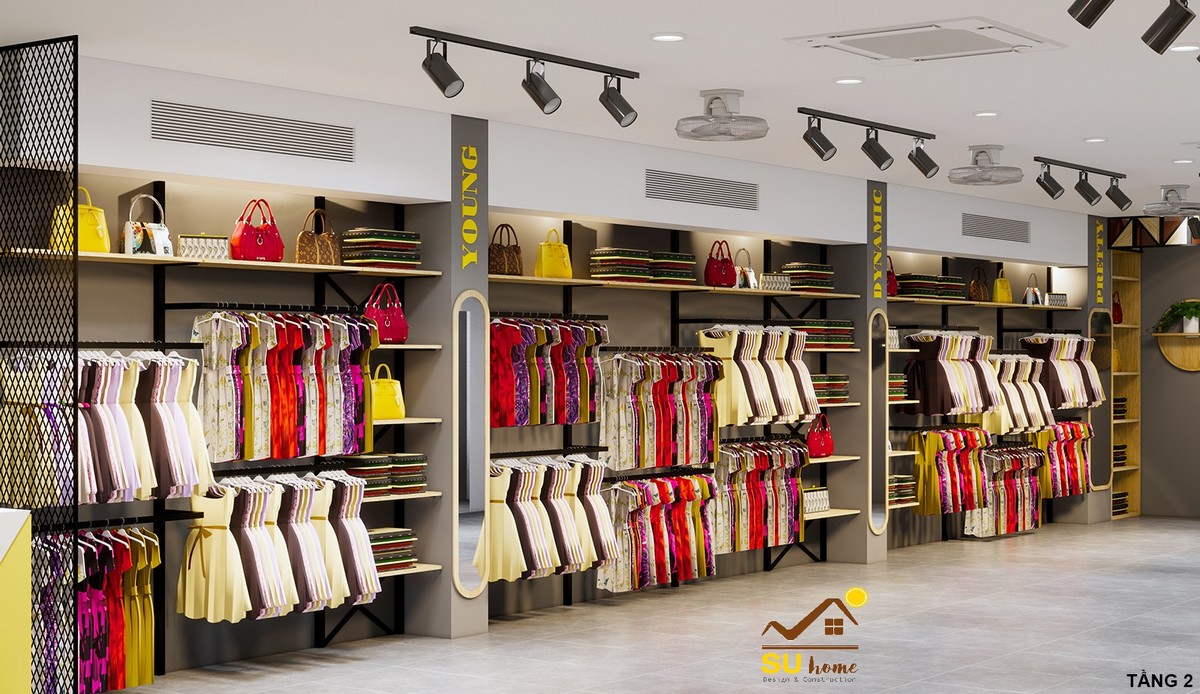 thi c&ocirc;ng nội thất shop đ&agrave; nẵng