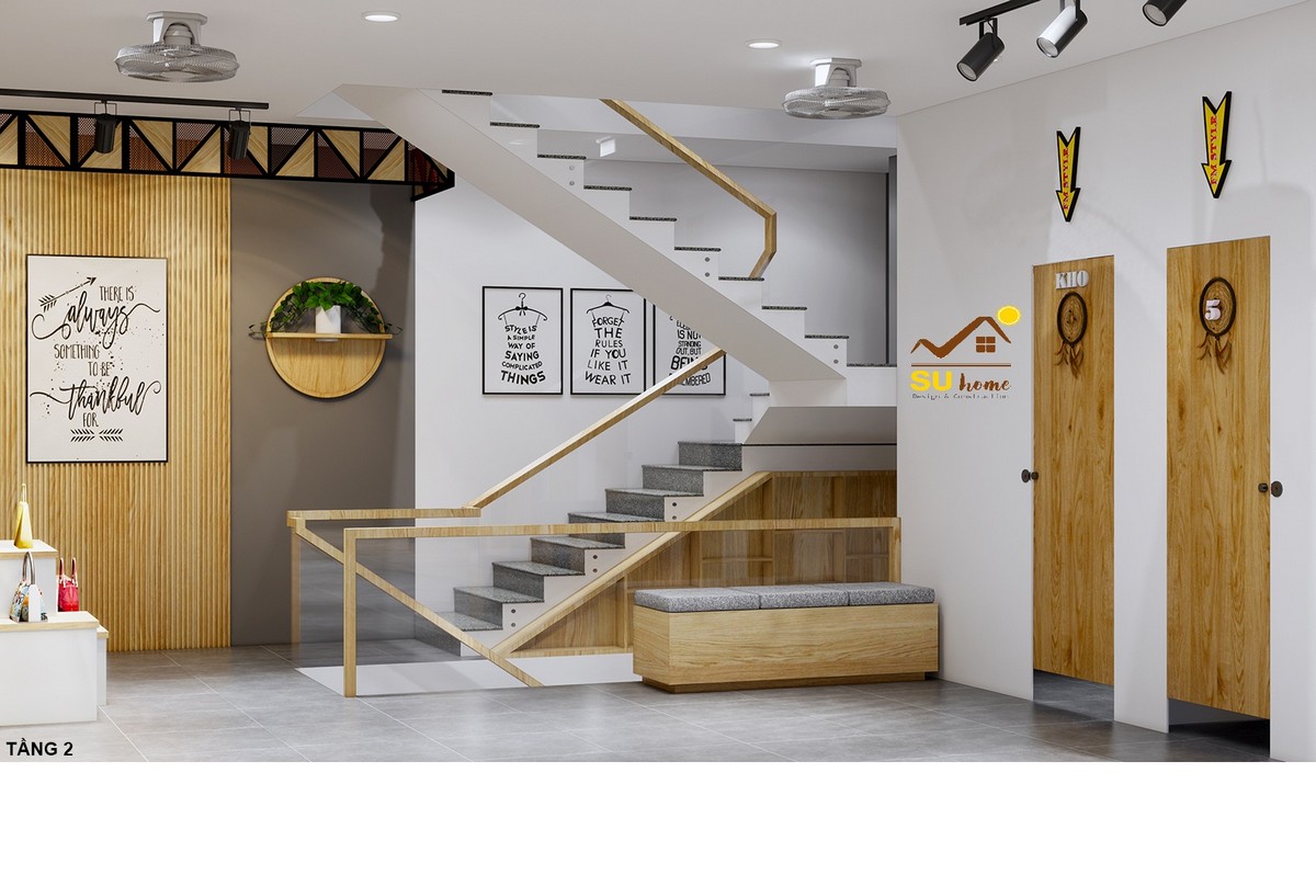 thi c&ocirc;ng nội thất shop đ&agrave; nẵng