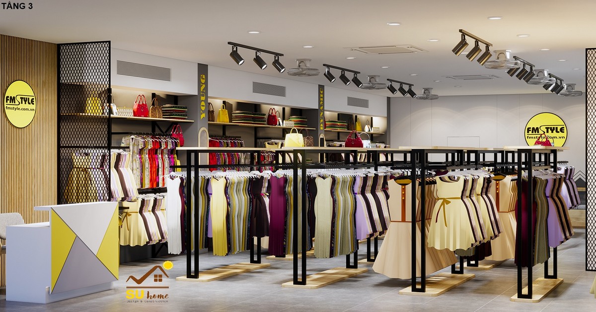 thi c&ocirc;ng nội thất shop đ&agrave; nẵng